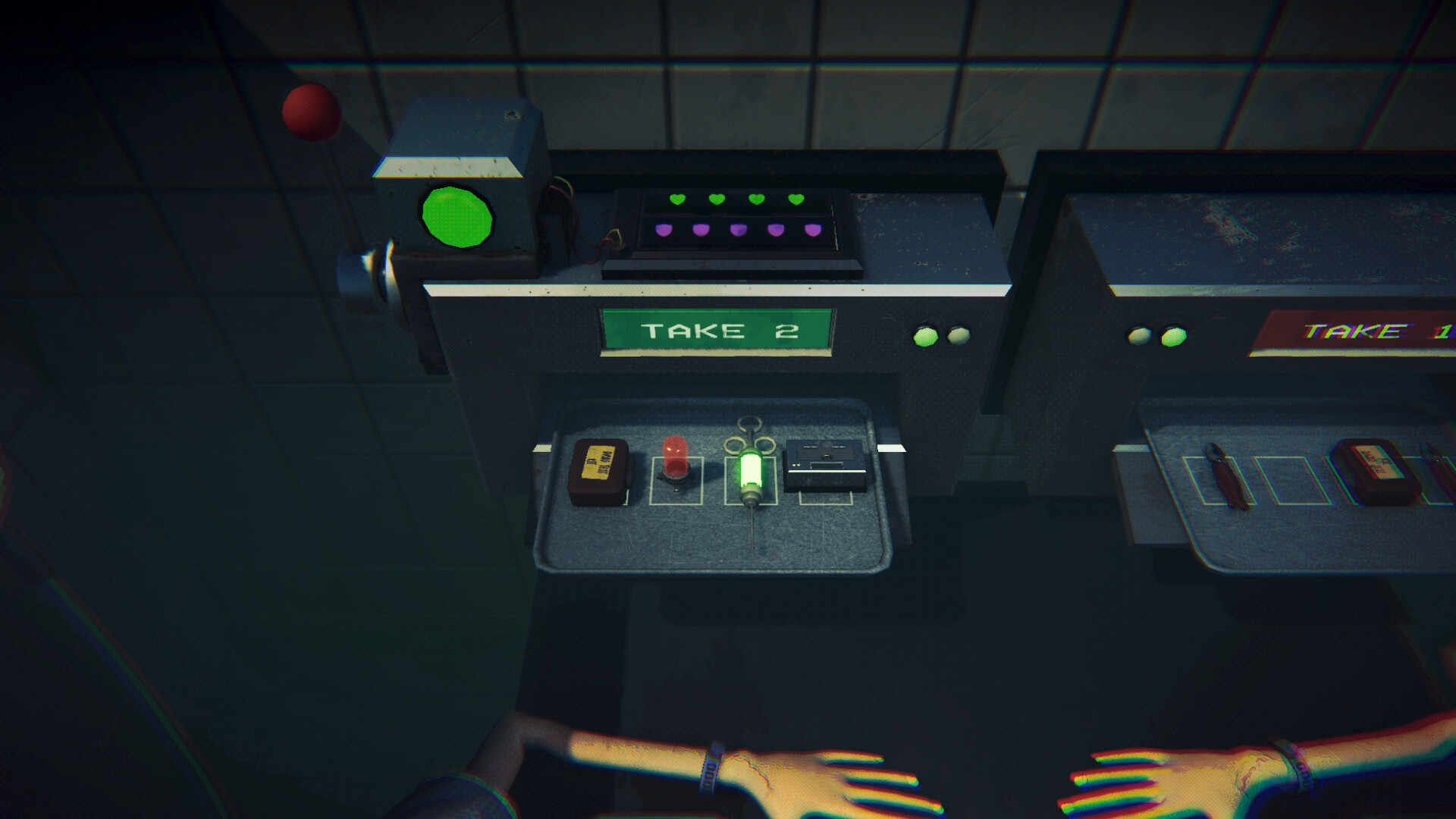 『SIDE EFFECTS』の体験版が配信中。「錠剤」でロシアンルーレットをするギャンブルホラーゲーム_002
