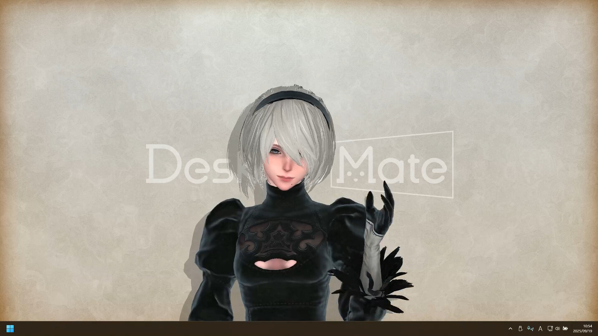 『Desktop Mate』の新DLC「NieR:Automata ヨルハ二号B型」が10月9日リリース決定_001