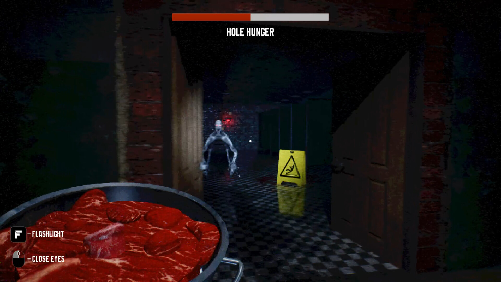 『The Hole Keeper』が開発中。“聖なる穴”に供物（肉塊）を捧げる短編サイコホラーゲーム_004