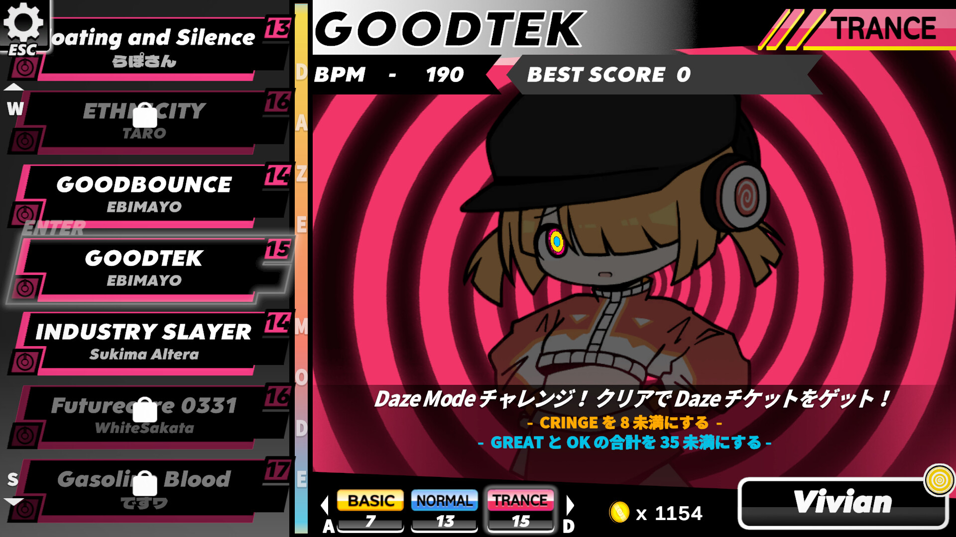 『HYPNOSYNC』Steamストアページが公開。かわいい女の子たちに催眠を掛けてビートに乗せるリズムゲーム_004