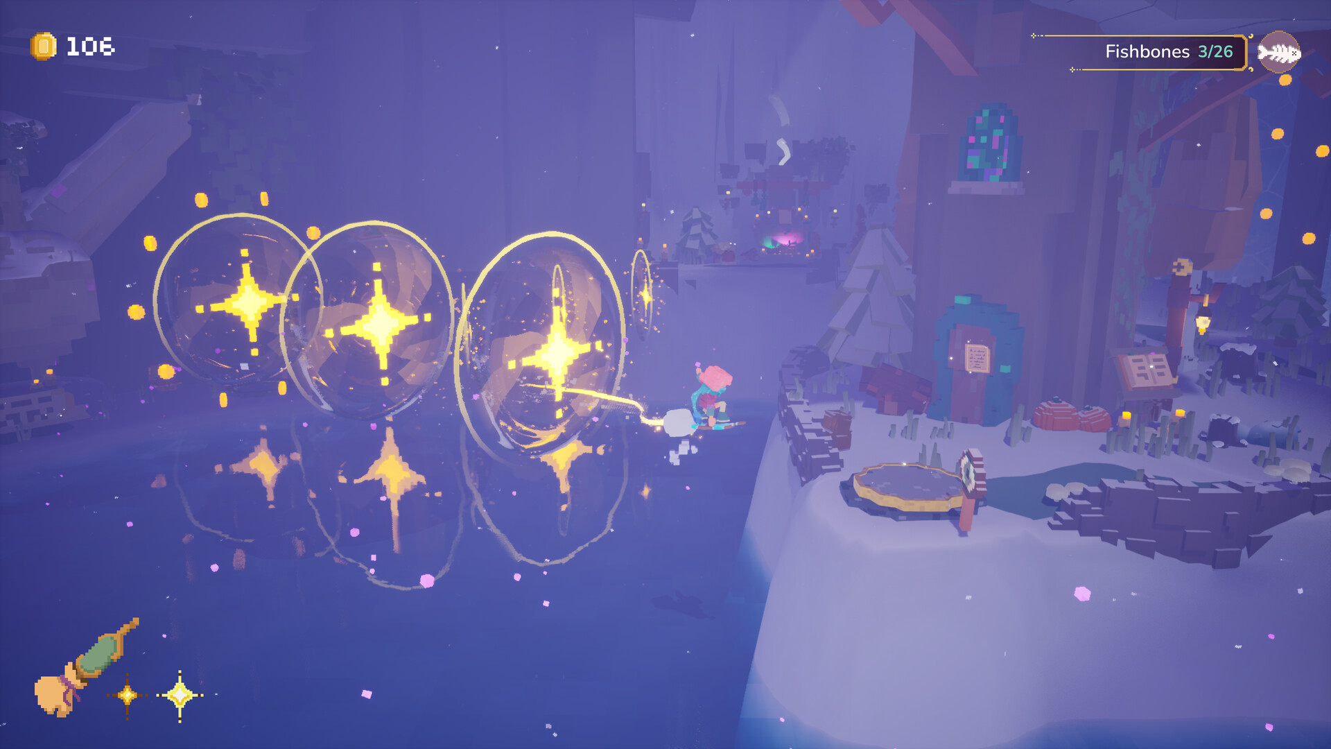 『ILA: A Frosty Glide』がSteamリリース。魔女っ娘が行方不明の愛猫を探していくオープンワールドゲーム
_002