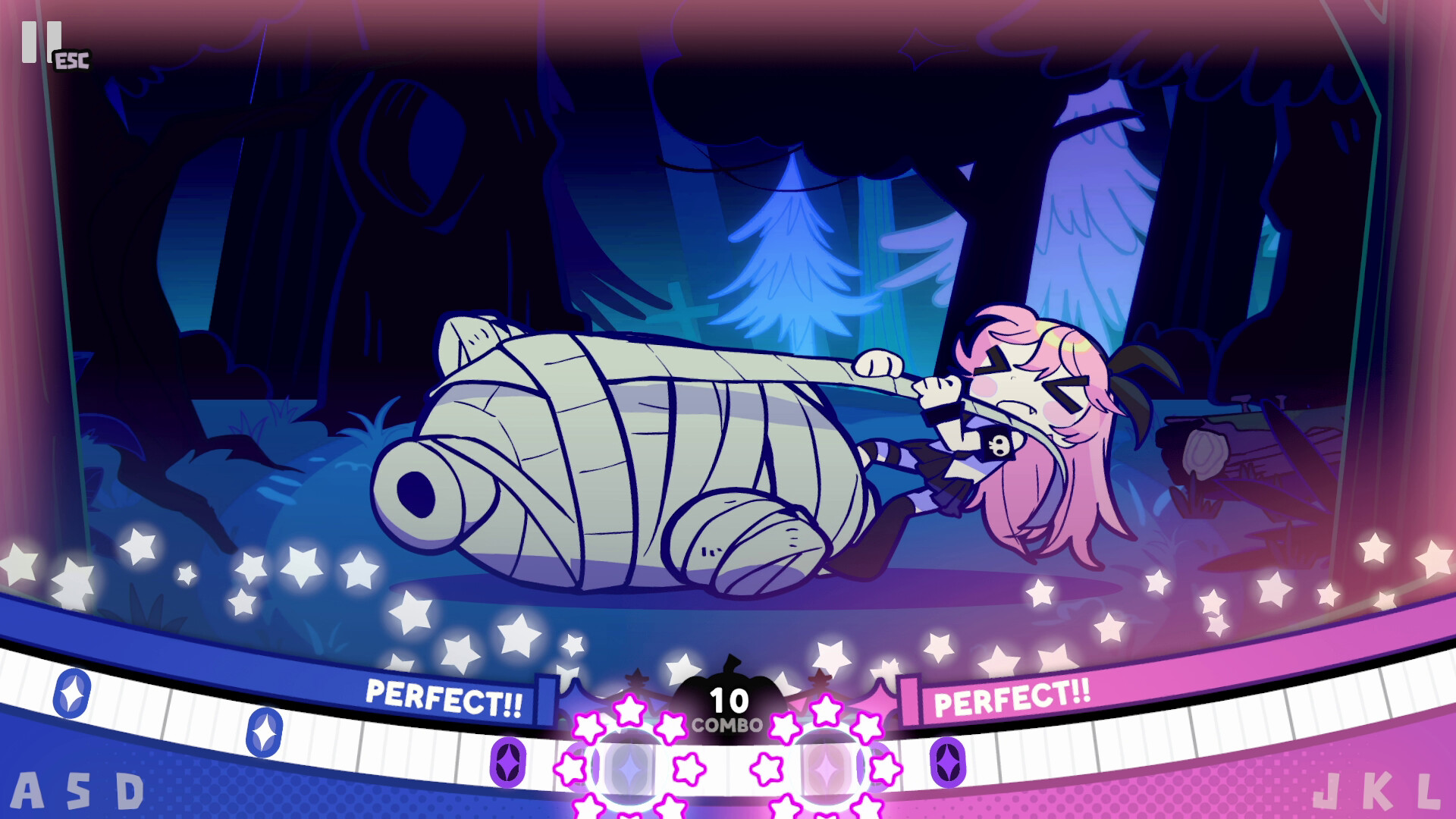 『ハローワンダーバンド』の体験版が配信。死神見習いちゃんのかわいいリズムゲーム
_001