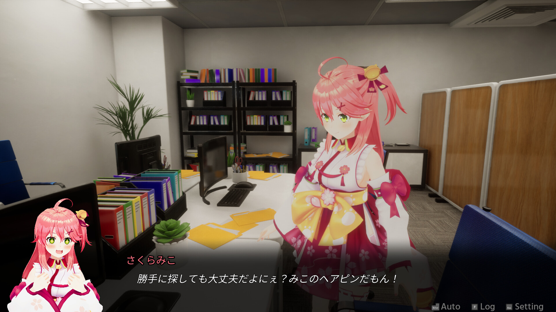 『Holo ADV: SakuraSingularity.exe』Steam Nextフェスにて体験版が配信中_001