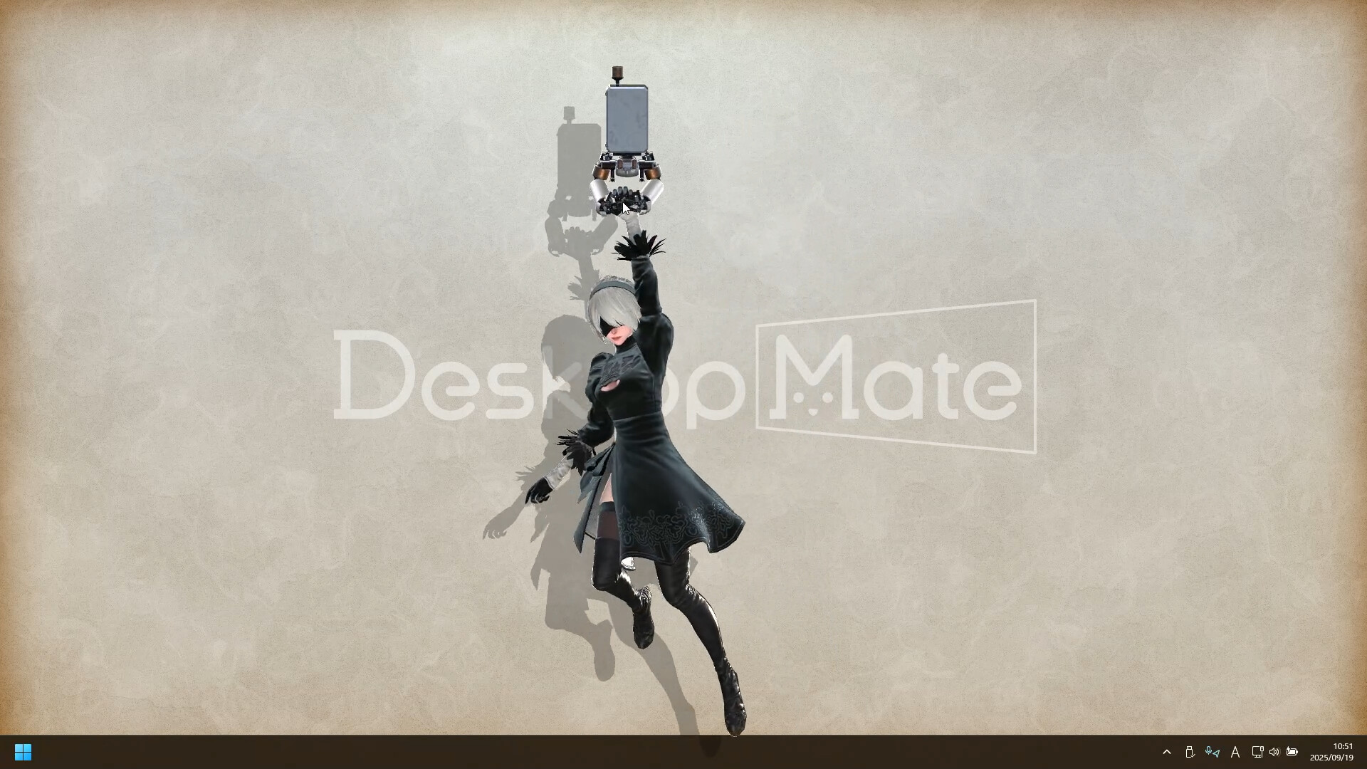 『Desktop Mate』の新DLC「NieR:Automata ヨルハ二号B型」が10月9日リリース決定_002