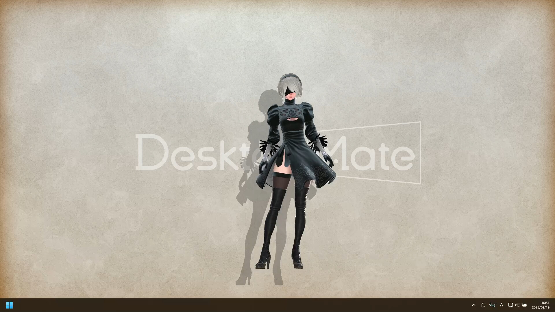 『Desktop Mate』の新DLC「NieR:Automata ヨルハ二号B型」が10月9日リリース決定_005