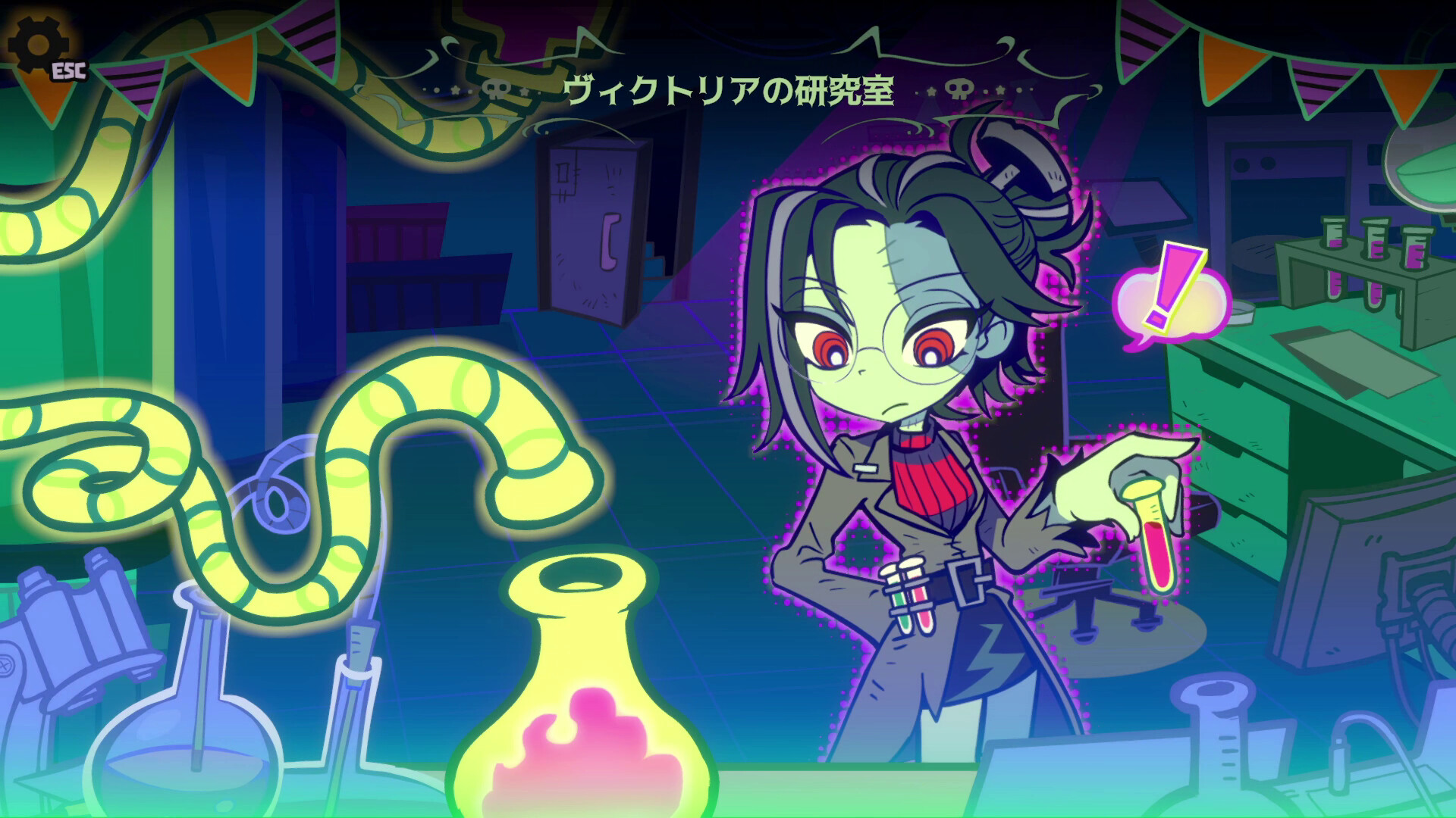 『ハローワンダーバンド』の体験版が配信。死神見習いちゃんのかわいいリズムゲーム
_004