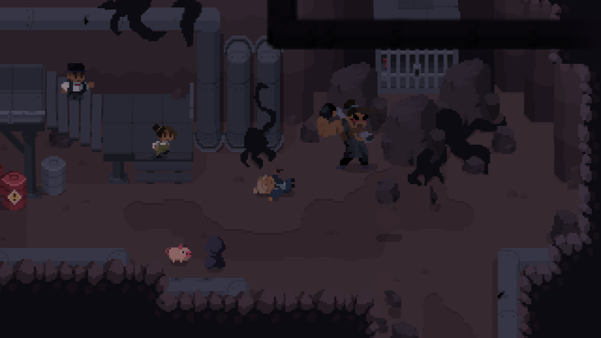 『Spindle』がリリース。死神と豚による古き良きアクションゲーム
_004
