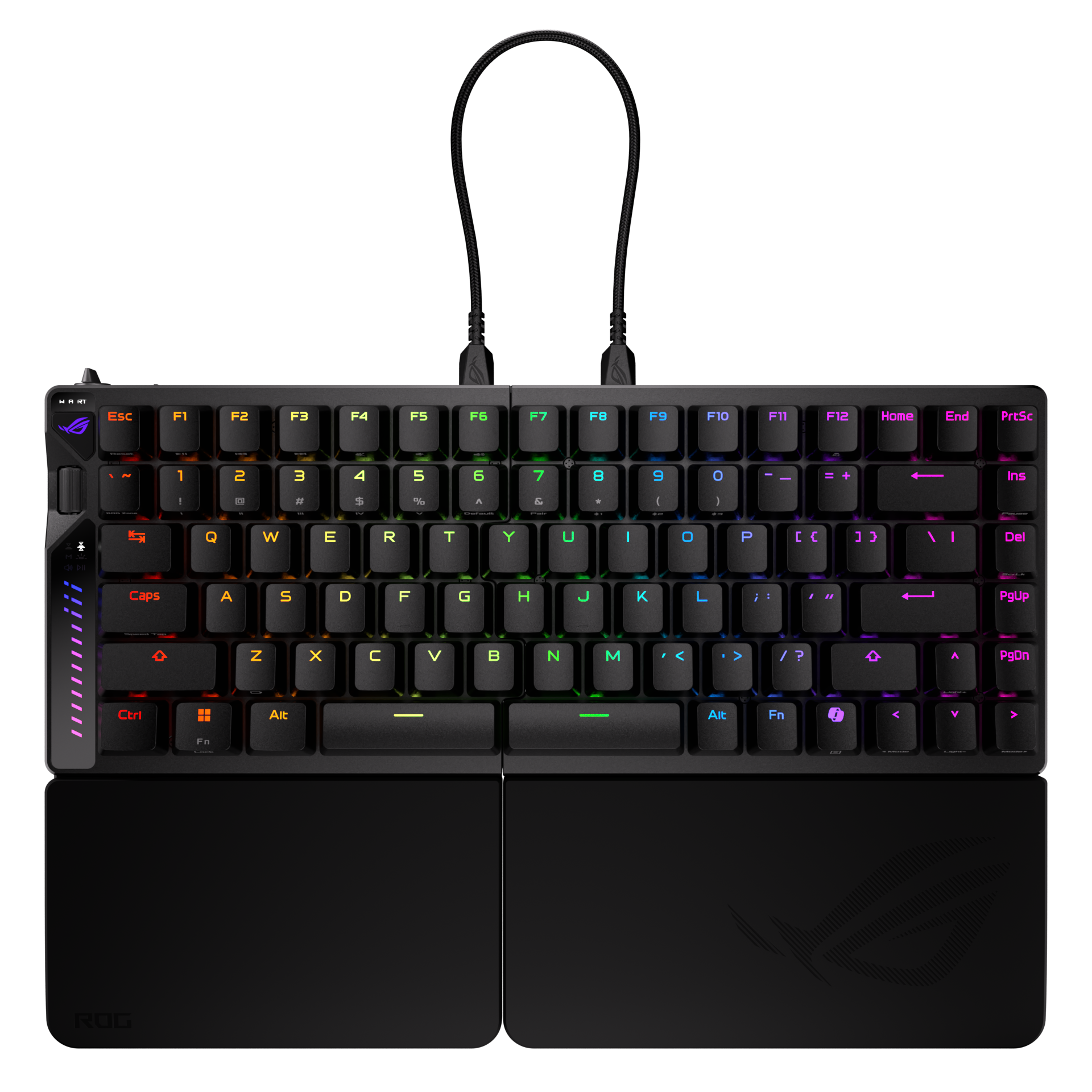 ラピッドトリガー対応の分割型ゲーミングキーボード「ROG Falcata Gaming Keyboard」が10月17日に発売_004