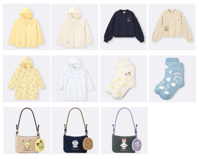 GUとポケピ―スがコラボ。冬向けのアパレルを販売_001