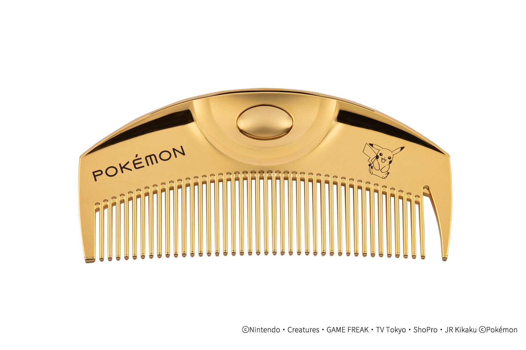 『ポケモン』純金で覆われた高級ヘアコーム（クシ）が登場。セレブ感溢れる「ピカチュウ」「ニンフィア」「ブラッキー」モデルの3種_003