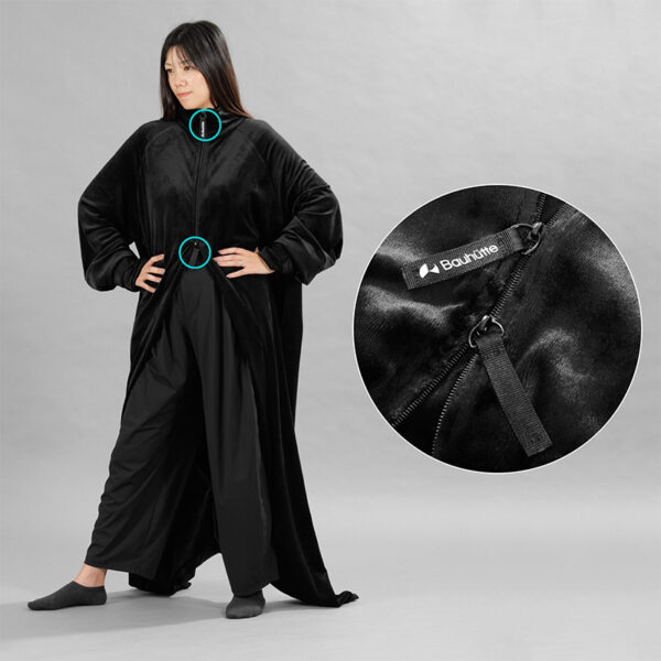 バウヒュッテの「ゲーミング着る毛布」新作「ダメ着ストレッチ HFD-HS26」登場_019