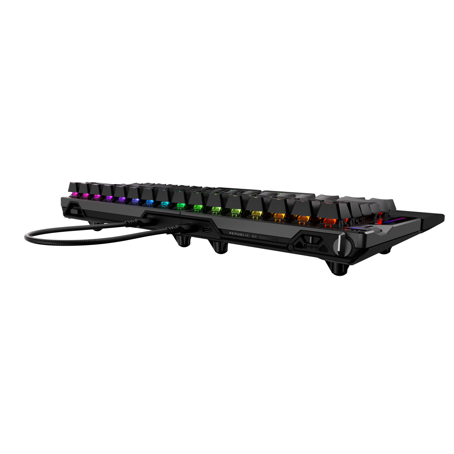 ラピッドトリガー対応の分割型ゲーミングキーボード「ROG Falcata Gaming Keyboard」が10月17日に発売_006