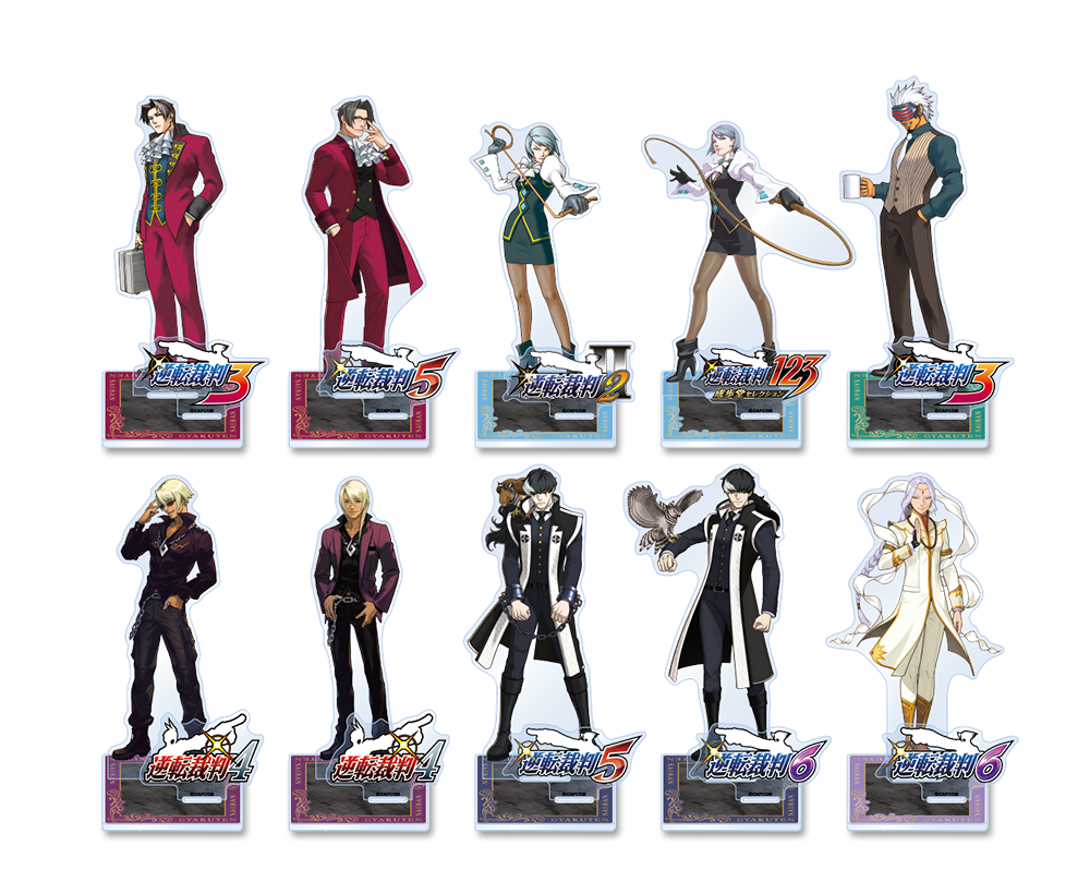 「逆転裁判」シリーズの“歴代検事”をピックアップしたオンラインくじが販売開始
_002