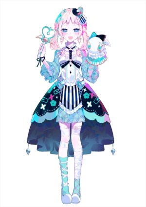 『配信少女ノ裏垢迷宮』が発表。「病みカワ×裏アカ×ガールズバンド」をテーマとしたダンジョン探索ノベルRPG_013