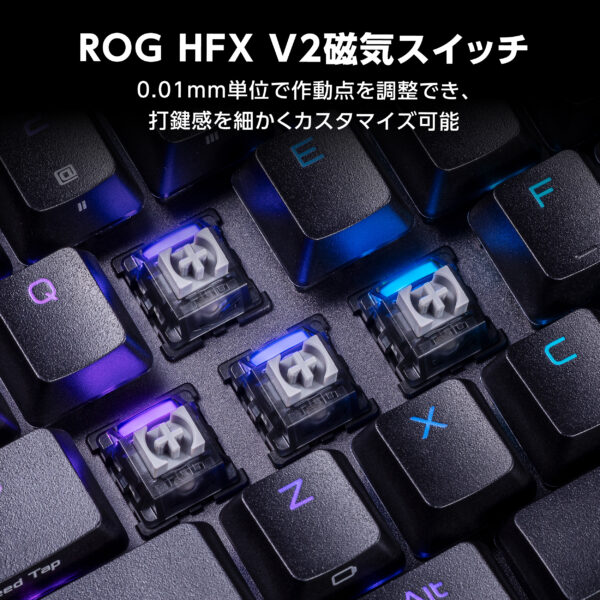 ラピッドトリガー対応の分割型ゲーミングキーボード「ROG Falcata Gaming Keyboard」が10月17日に発売_009