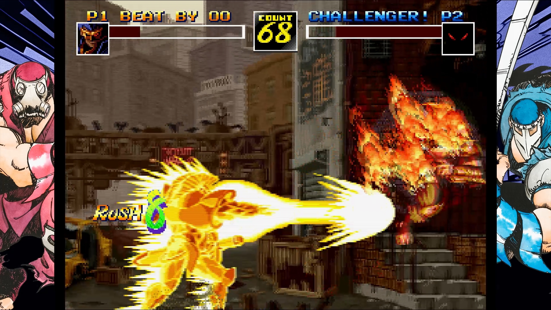『風雲スーパータッグバトル』がSteamにて配信中。個性豊かなキャラクターがタッグバトルを繰り広げる2D格闘対戦ゲーム_013