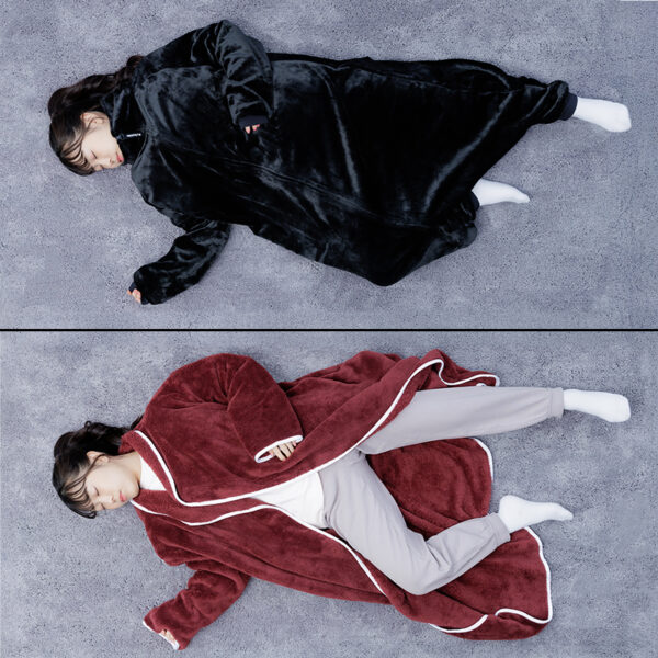 バウヒュッテの「ゲーミング着る毛布」新作「ダメ着ストレッチ HFD-HS26」登場_016