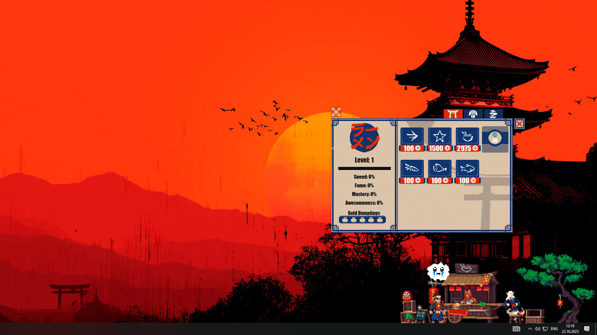 『Ramen-ten ‘Heart Abyss’』がSteamにて配信。ラーメン屋を経営するデスクトップ放置系ゲーム_002