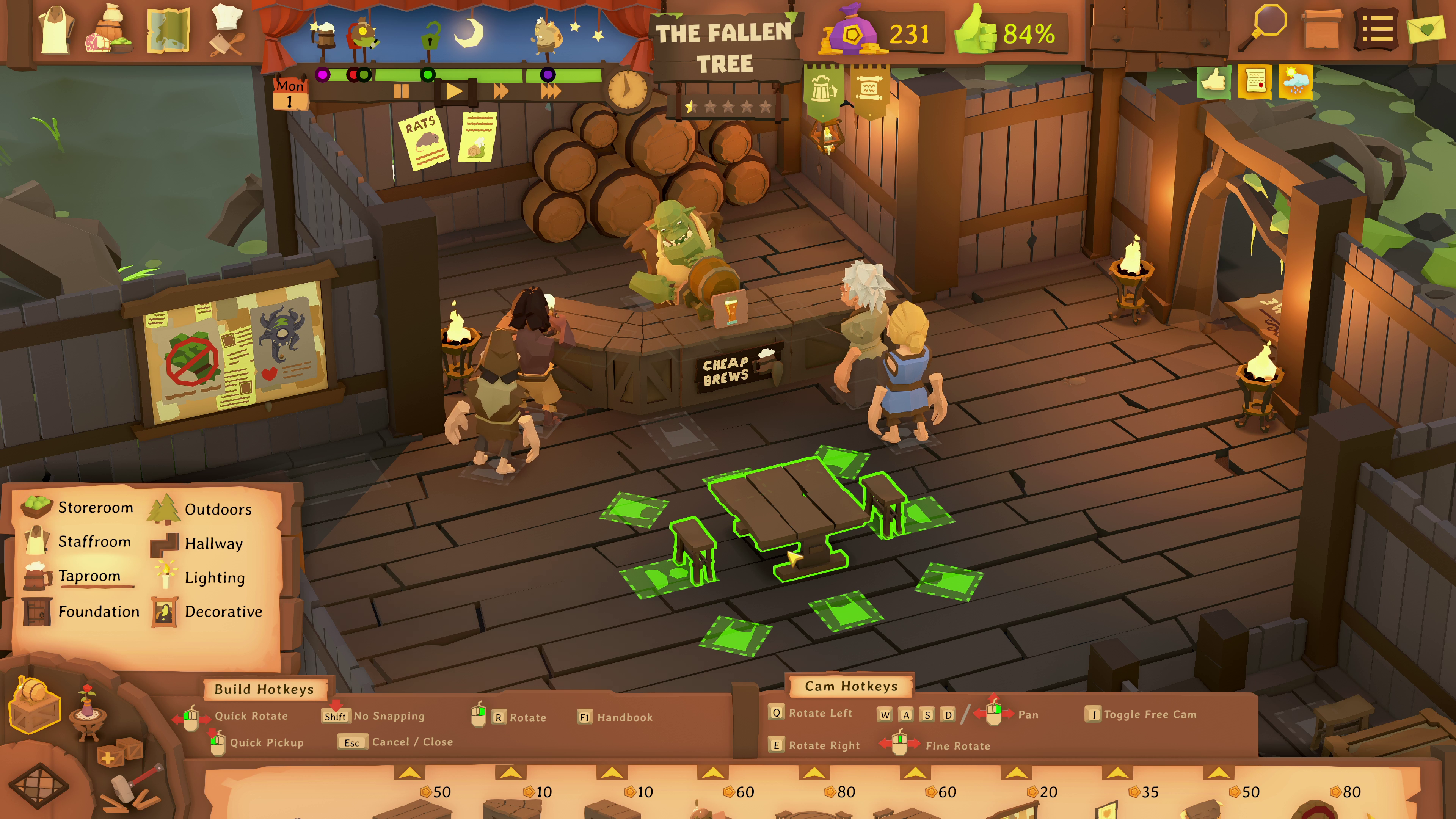 酒場経営シミュレーション『Tavern Keeper』の早期アクセス版が配信開始_001