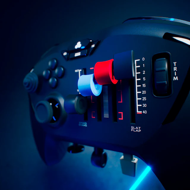 フライトシムに特化したコントローラー「Echo Aviation Controller」が発表。スライダーやレバーを搭載_001