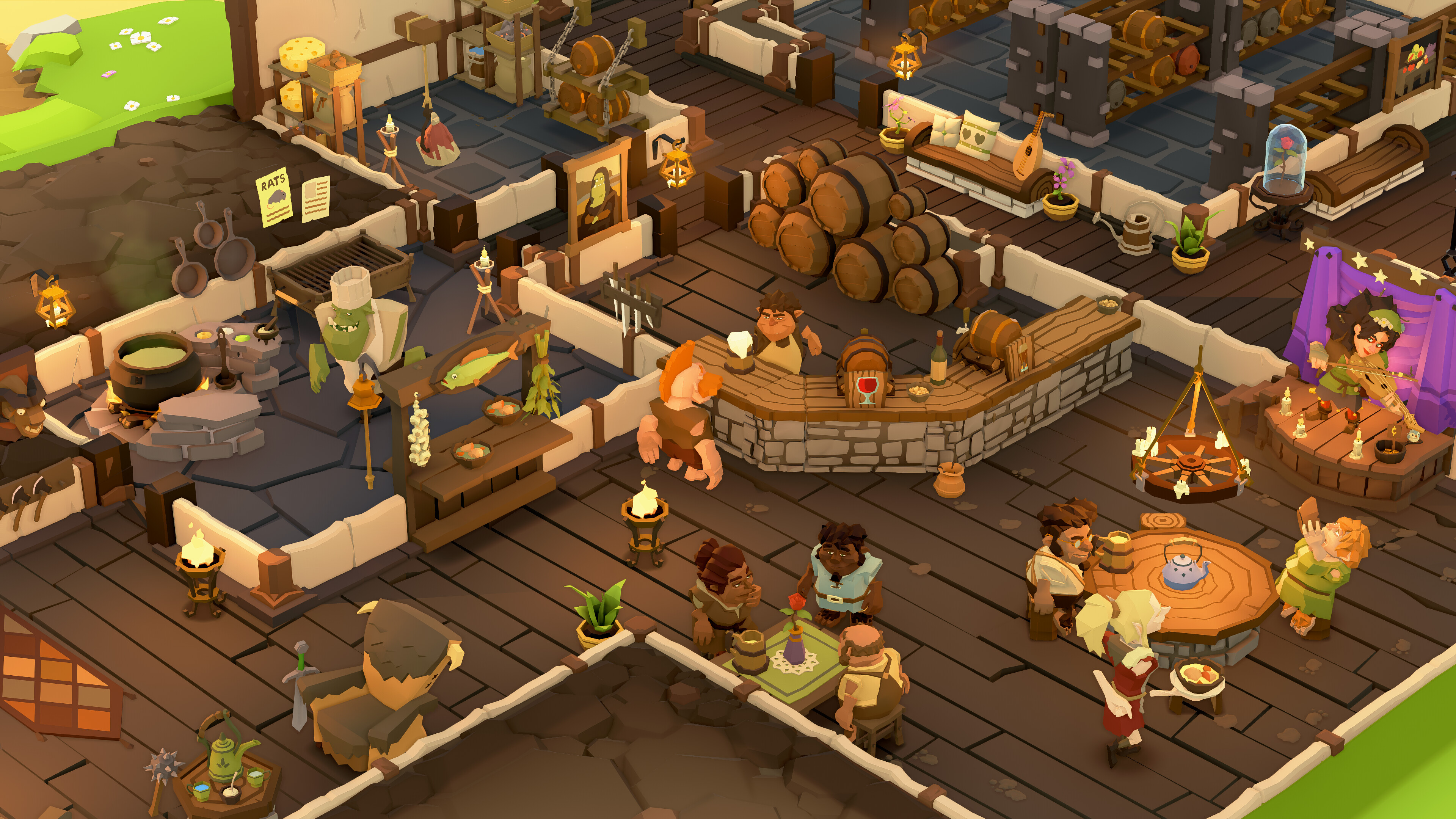 酒場経営シミュレーション『Tavern Keeper』の早期アクセス版が配信開始_005