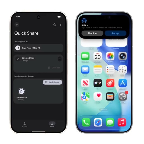 Android「Quick Share」がiOS「AirDrop」に対応_001
