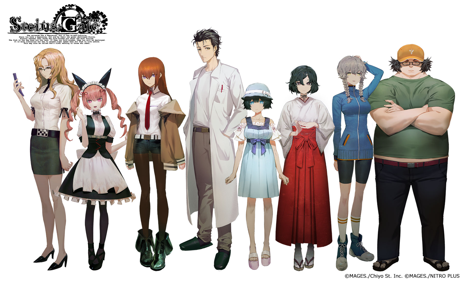 『シュタゲ』の新作『STEINS;GATE RE:BOOT』ゲーム画面、キャライラストがお披露目。発売時期は2026年延期へ_015