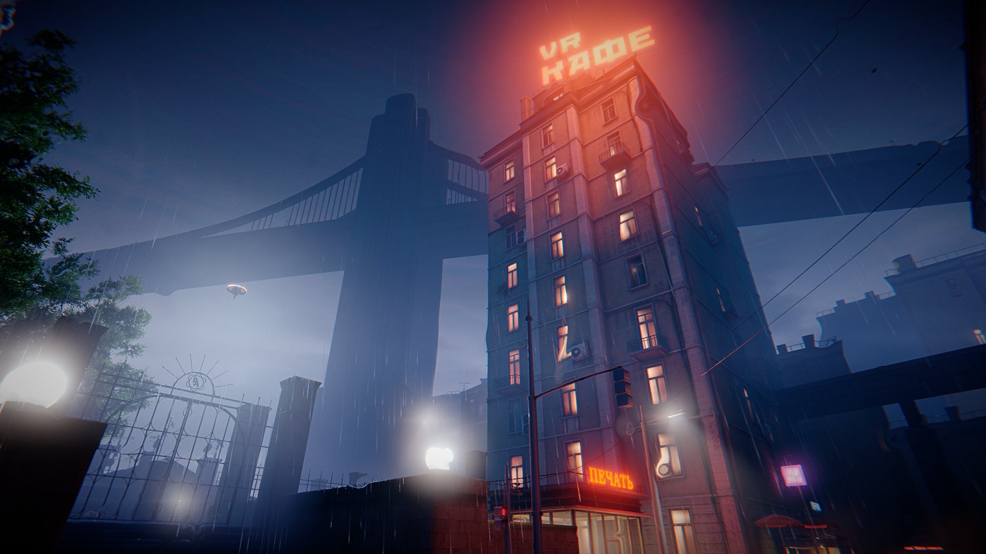 『Hail to the Rainbow』が11月27日にSteamにてリリース決定。一人称視点のサイバーパンク・アドベンチャー_002