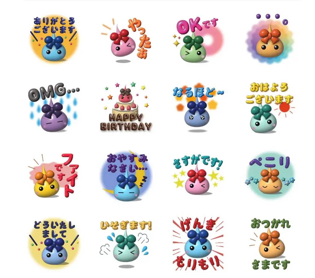 「ほっぺちゃん」の新作3D風LINEスタンプが11月より販売開始_003