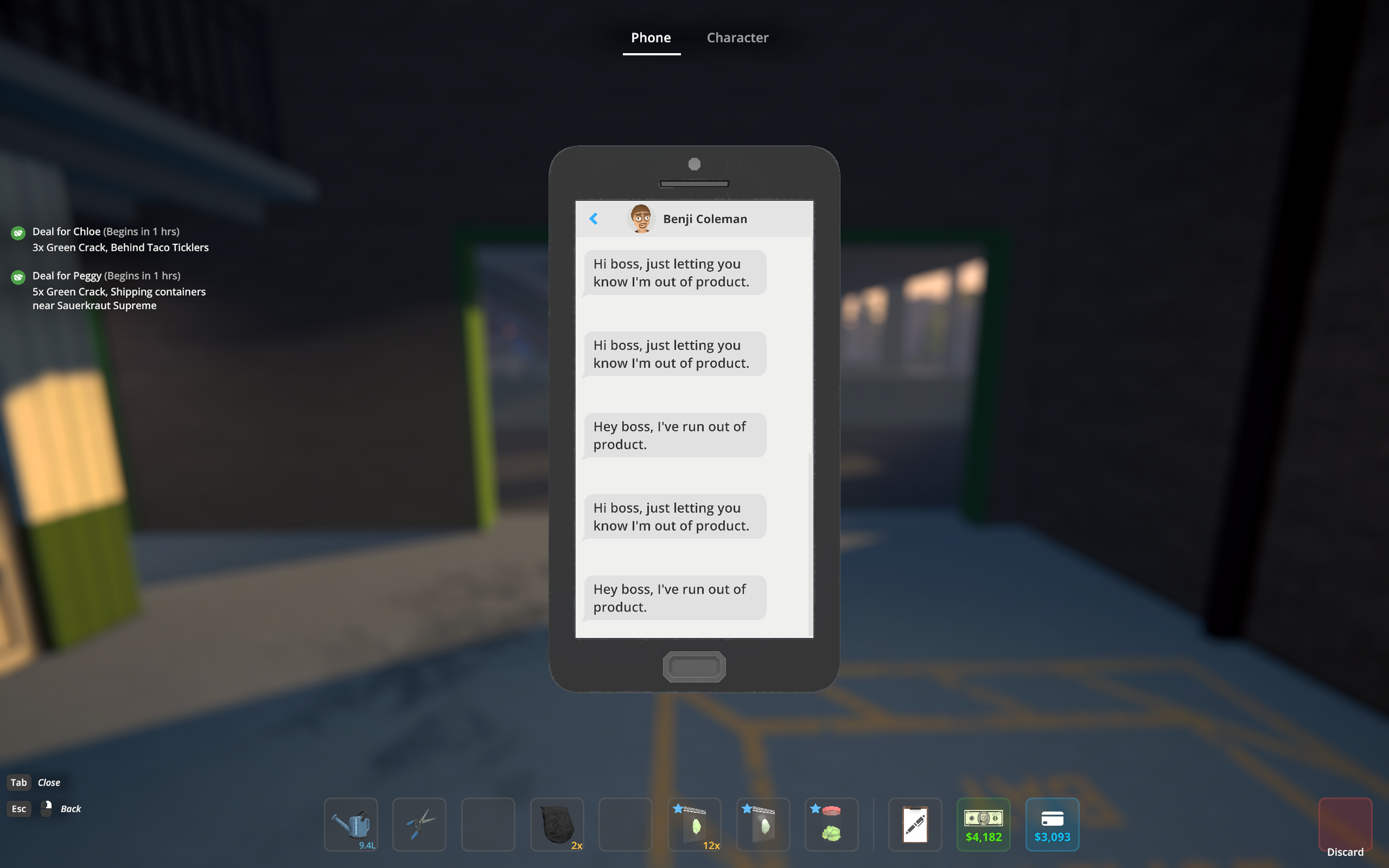 『Schedule I』レビュー・評価・感想。治安が終わってる町でおクスリを売る暗黒お仕事ゲーム_021