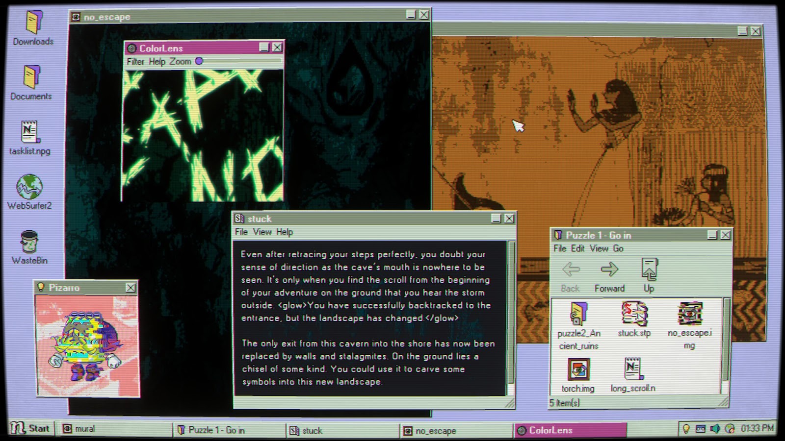 不気味なレトロPCから行方不明者の謎を追うサイコロジカルホラー『Desktop Explorer』Steam体験版が配信開始_001