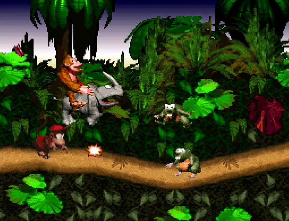 『スーパードンキーコング』の発売日は1994年11月26日。デビッド・ワイズ氏らによる「神BGM」と名高い作中の音楽も大きな魅力_001