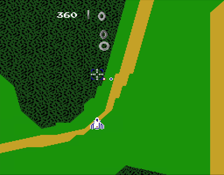 ファミコン版『ゼビウス』の発売日は1984年11月8日。空中と地上で武器を使い分けて戦う縦スクロールシューティング_001