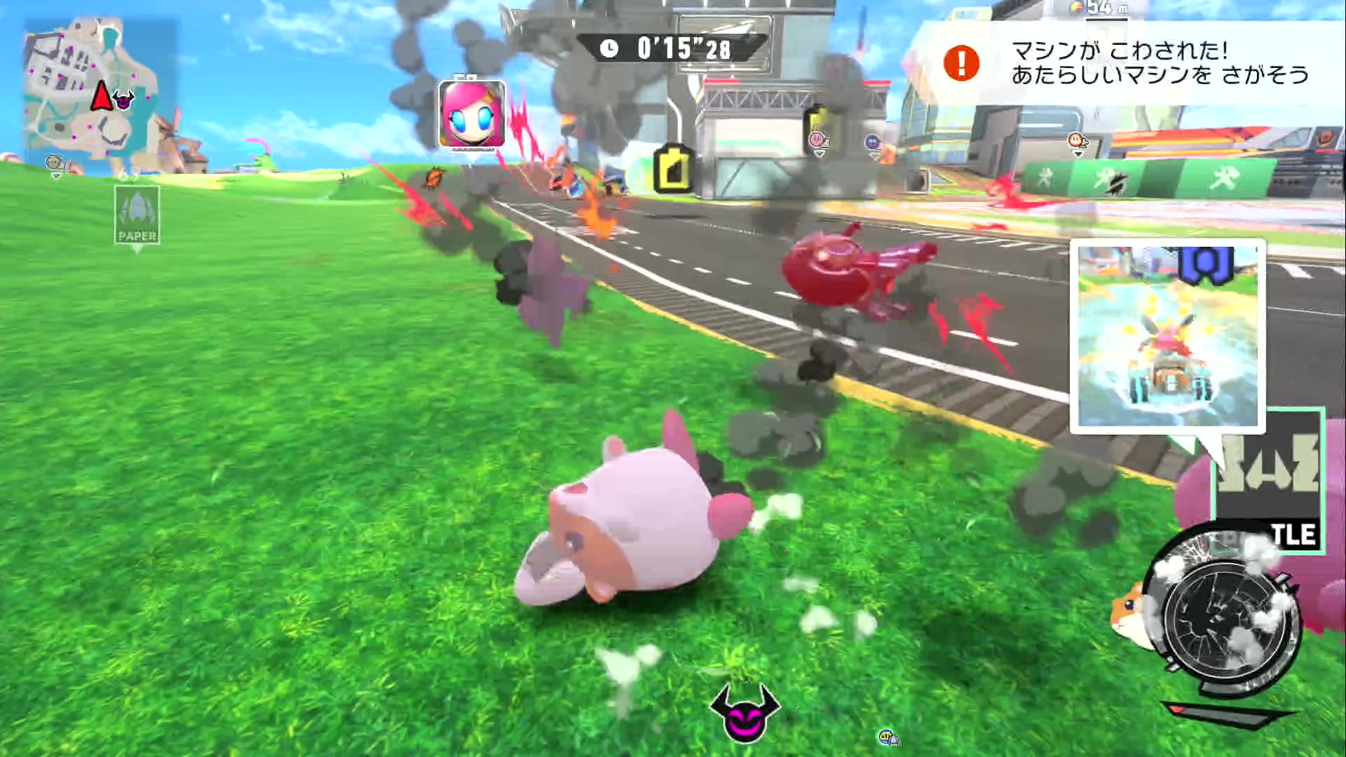 『カービィのエアライダー』製品版先行プレイ。「シティトライアル」を繰り返すうちに、妙に血の気が多くなる。もっとぶっ飛ばしたい！_020