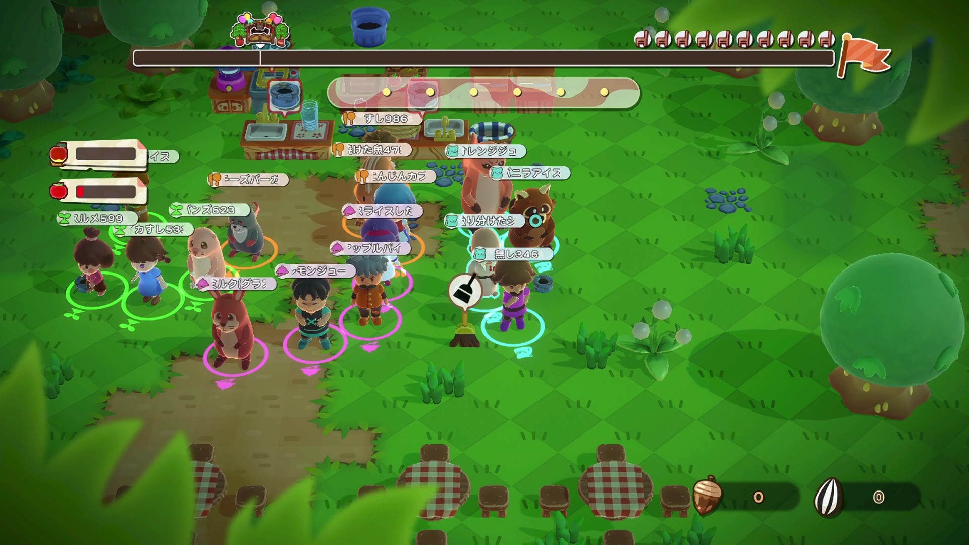 『リップルアイランド』レビュー・感想・評価：最大16人で遊べる協力型クッキングゲームを 