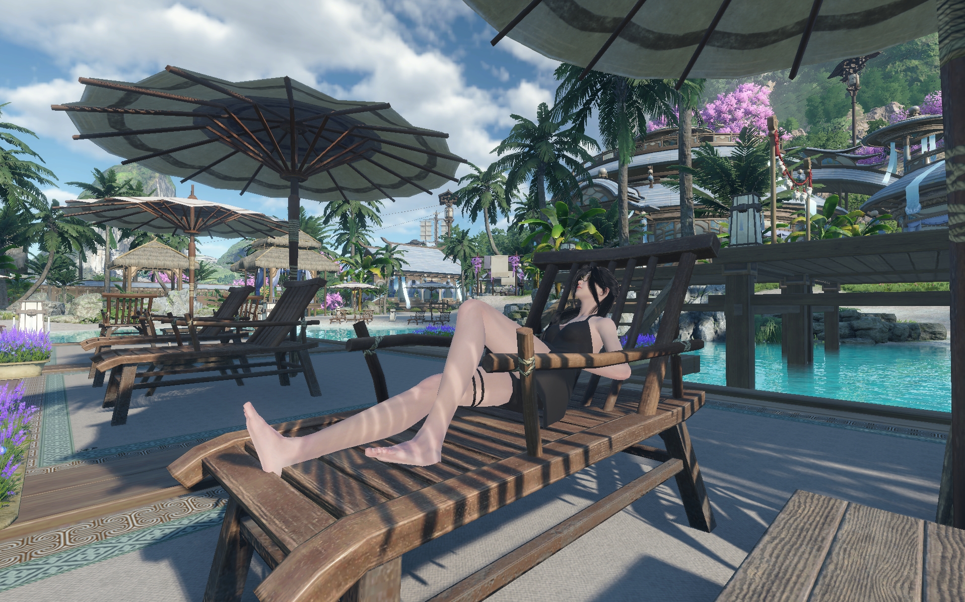 物乞い、家を建てる。何でもできるMMORPG『逆水寒』で一端の物乞いになれたので、ハウジングを楽しむ。_032