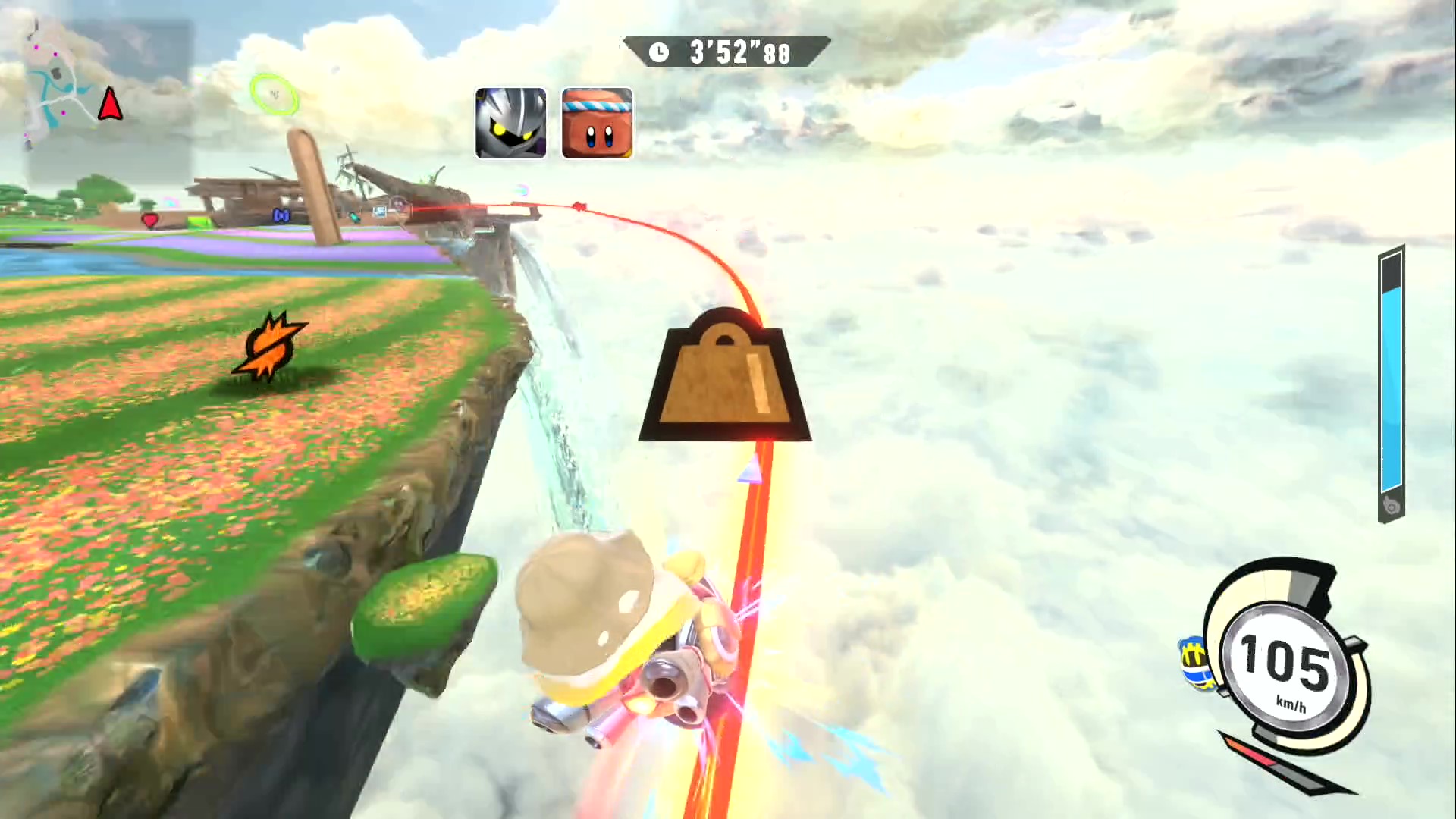 『カービィのエアライダー』製品版先行プレイ。「シティトライアル」を繰り返すうちに、妙に血の気が多くなる。もっとぶっ飛ばしたい！_005