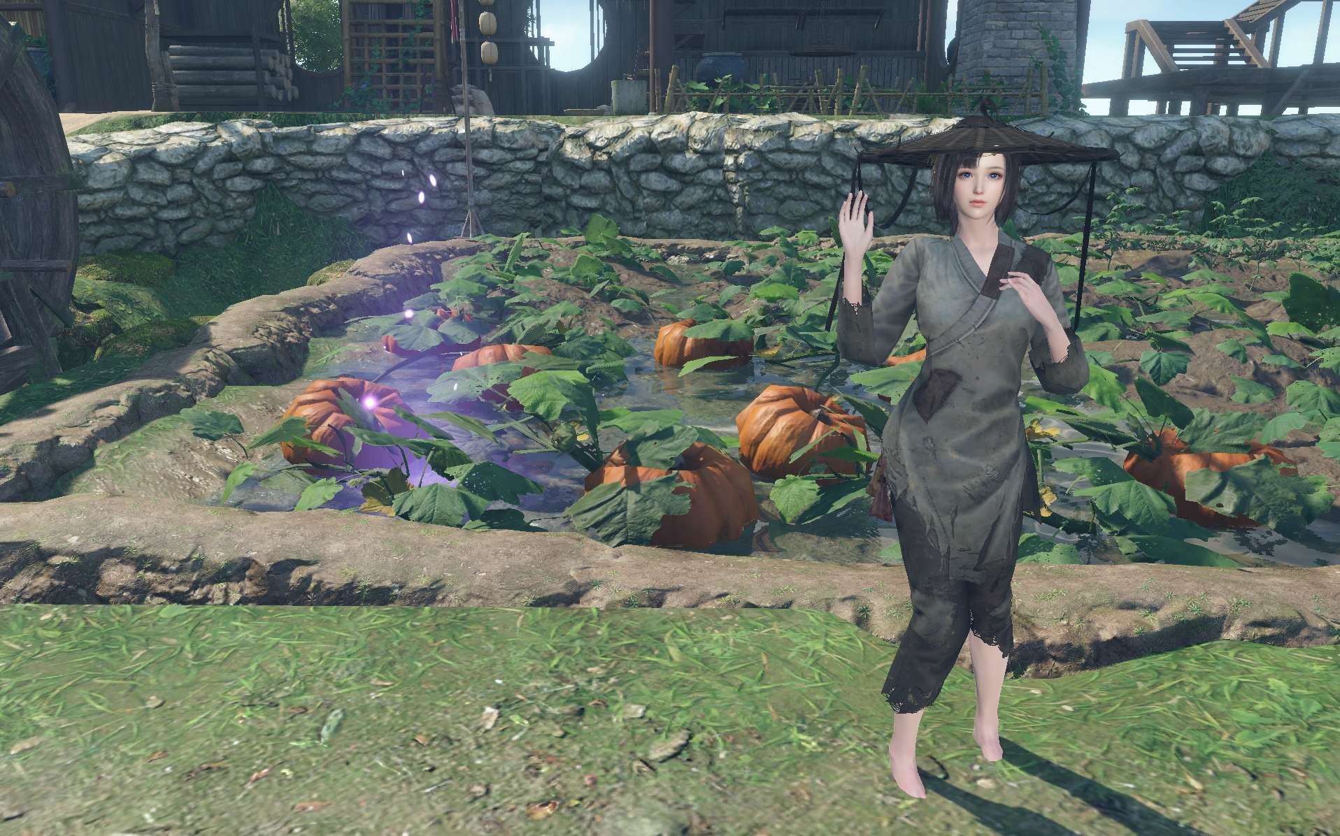 物乞い、家を建てる。何でもできるMMORPG『逆水寒』で一端の物乞いになれたので、ハウジングを楽しむ。_014