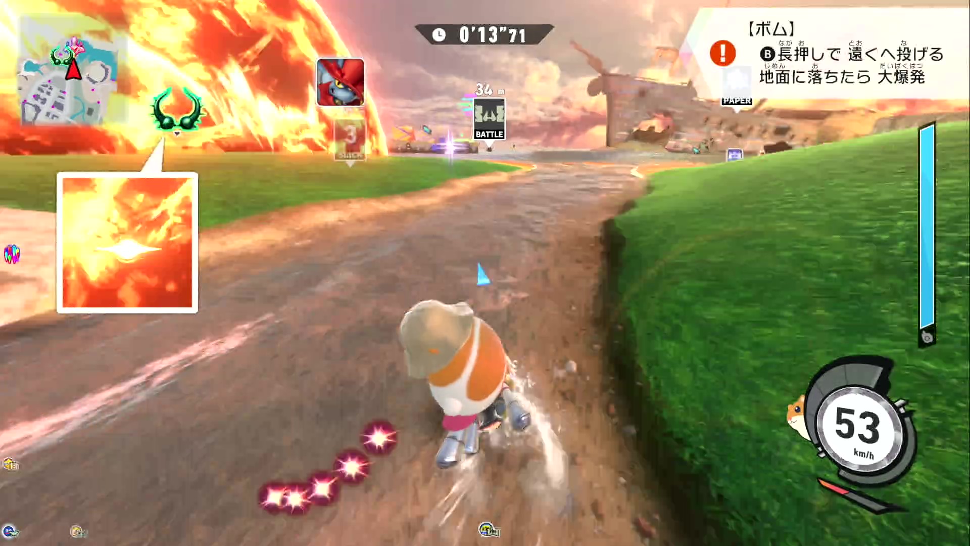 『カービィのエアライダー』製品版先行プレイ。「シティトライアル」を繰り返すうちに、妙に血の気が多くなる。もっとぶっ飛ばしたい！_009