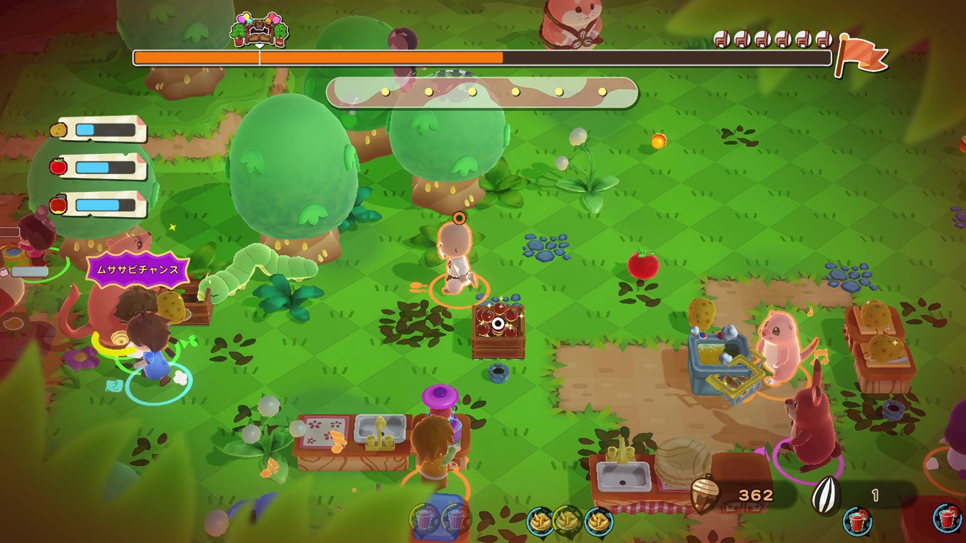 『リップルアイランド』レビュー・感想・評価：最大16人で遊べる協力型クッキングゲームを 