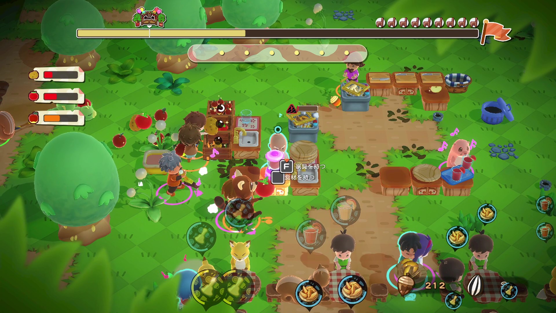 『リップルアイランド』レビュー・感想・評価：最大16人で遊べる協力型クッキングゲームを 