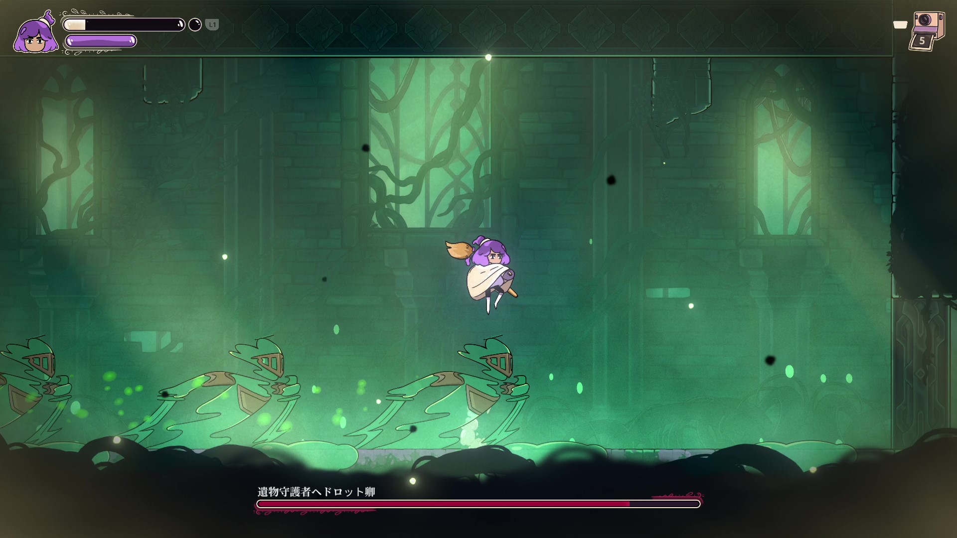 『Constance』レビュー・感想・評価｜かわいいのに辛い、限界社会人メトロイドヴァニア_021