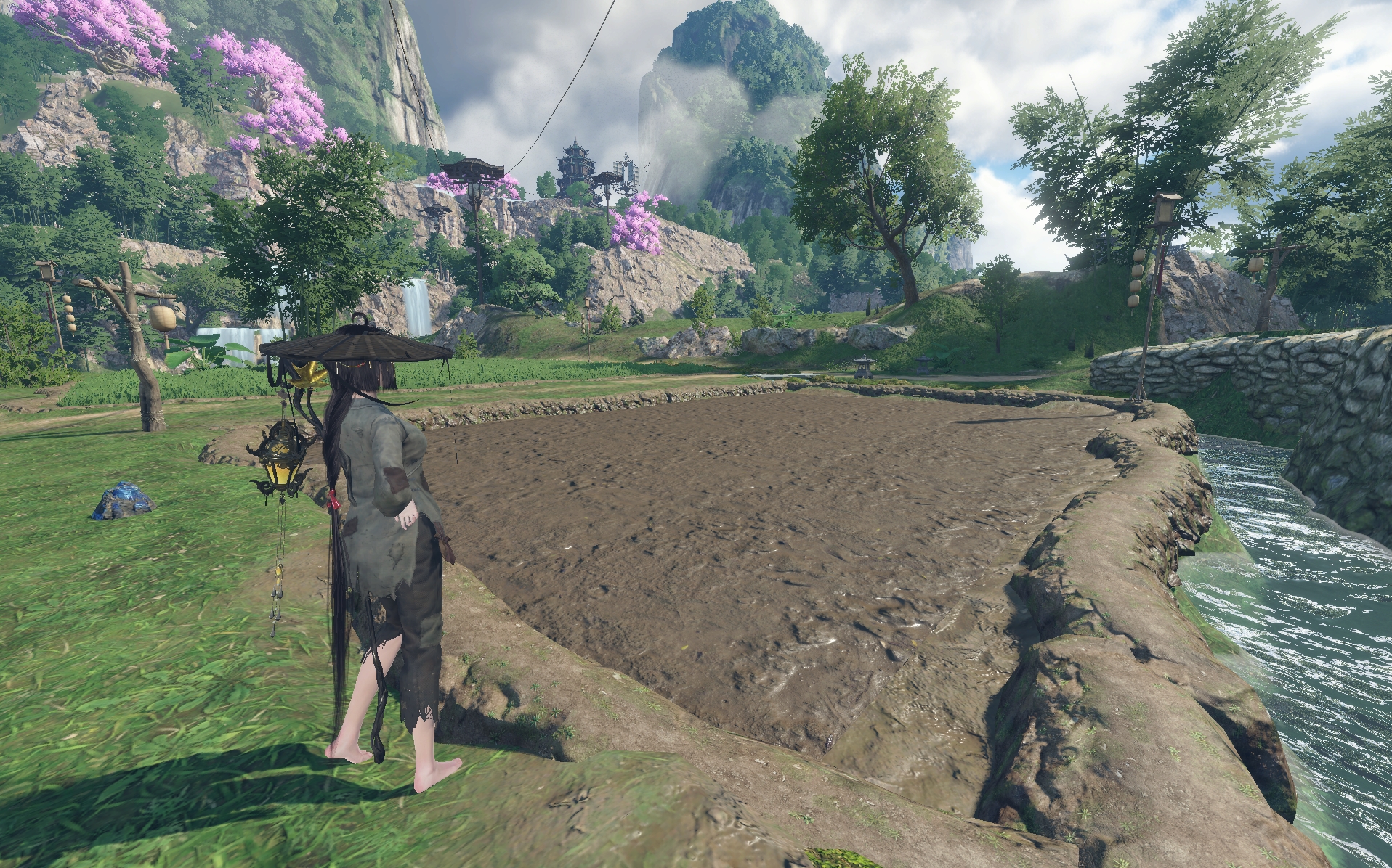 物乞い、家を建てる。何でもできるMMORPG『逆水寒』で一端の物乞いになれたので、ハウジングを楽しむ。_012