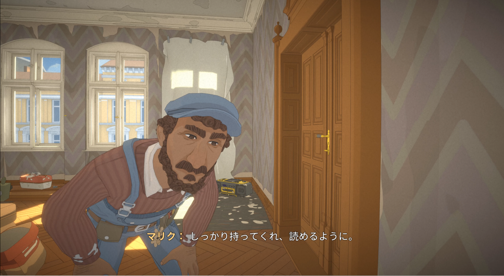 暴力的なゲームばっかやってるけど、“アパートの同じ部屋”で5つの物語を描くアドベンチャーゲームをやったら超食らった_005