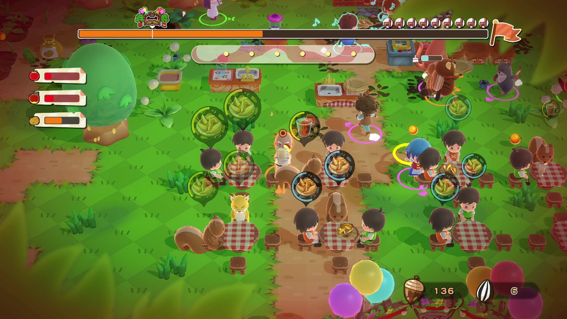 『リップルアイランド』レビュー・感想・評価：最大16人で遊べる協力型クッキングゲームを 