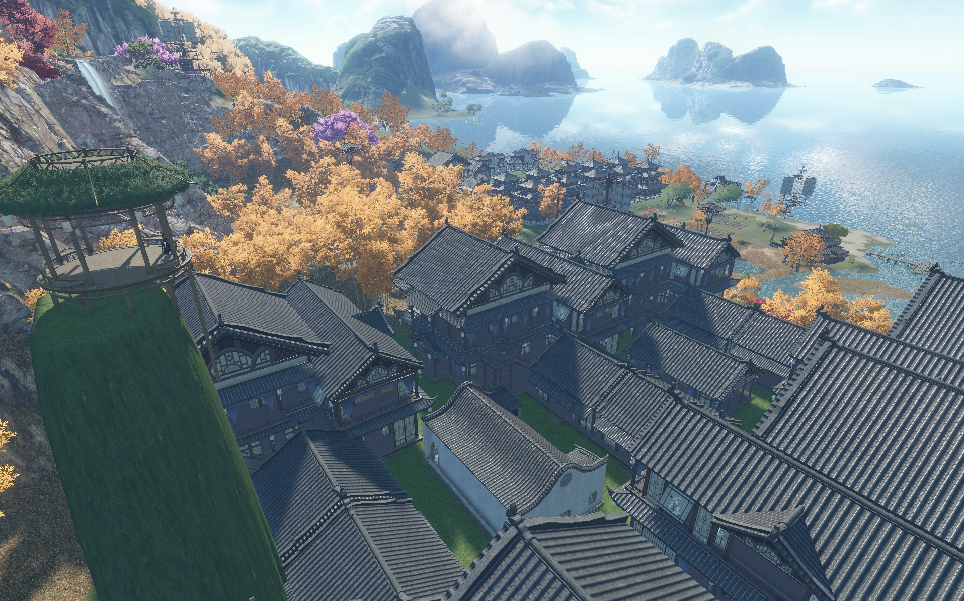 物乞い、家を建てる。何でもできるMMORPG『逆水寒』で一端の物乞いになれたので、ハウジングを楽しむ。_025