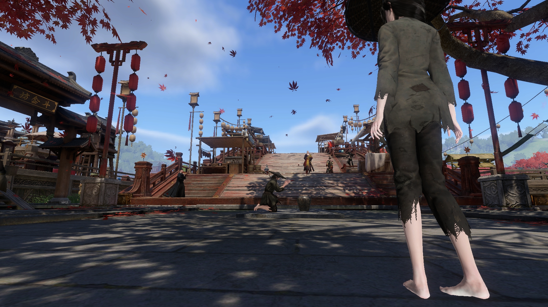 「100通りの生き方」があるMMORPG『逆水寒』が正式リリース。覗いてみたら「物乞い」が大量発生していた_033