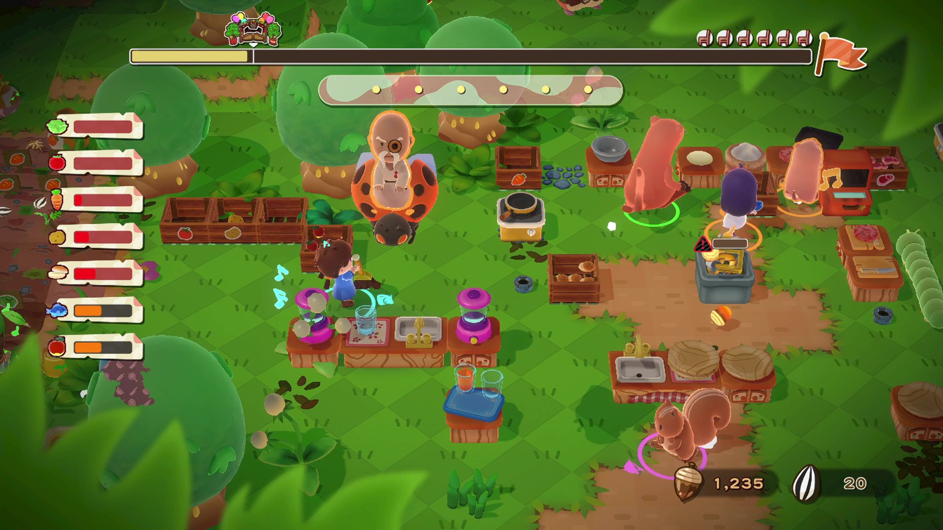 『リップルアイランド』レビュー・感想・評価：最大16人で遊べる協力型クッキングゲームを 