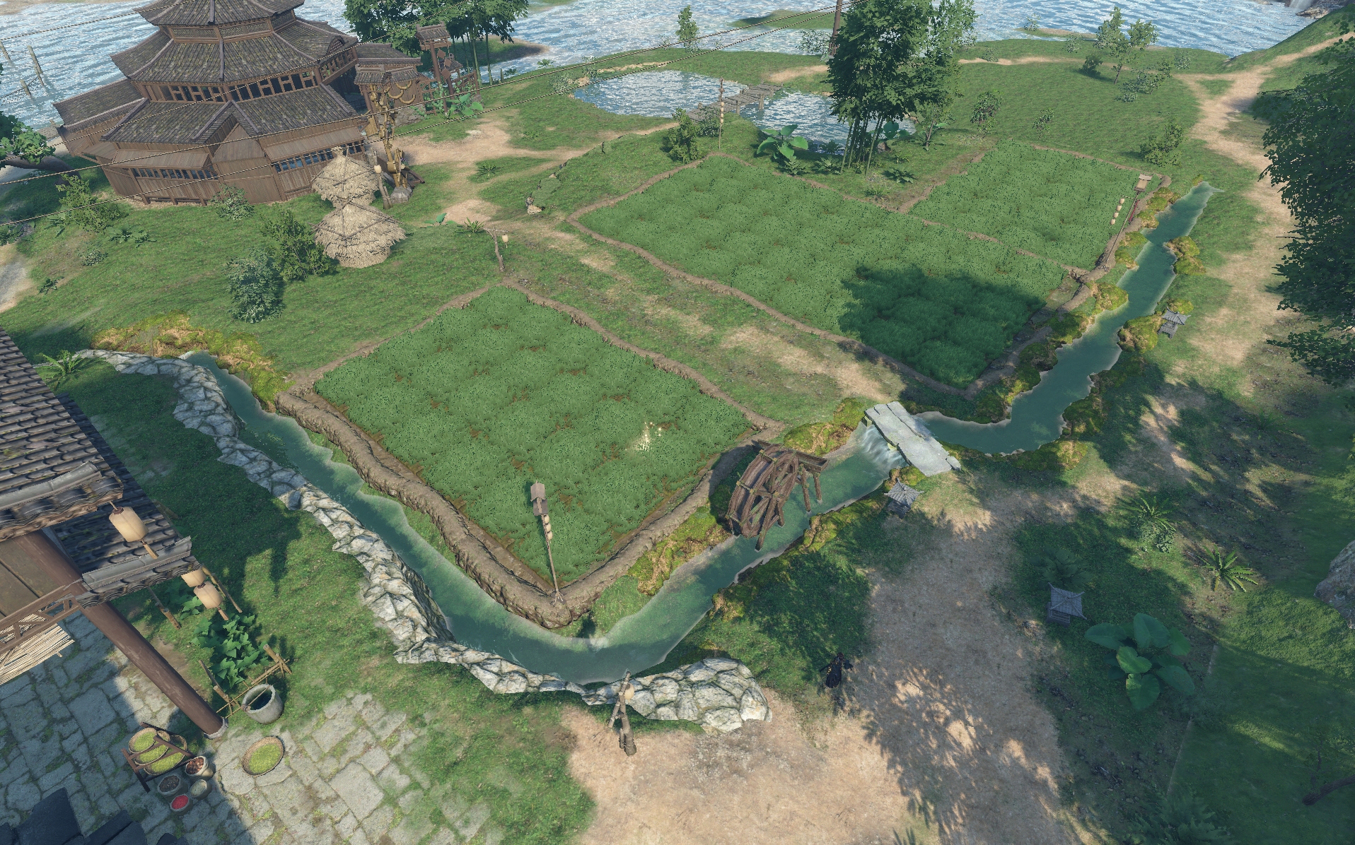 物乞い、家を建てる。何でもできるMMORPG『逆水寒』で一端の物乞いになれたので、ハウジングを楽しむ。_027