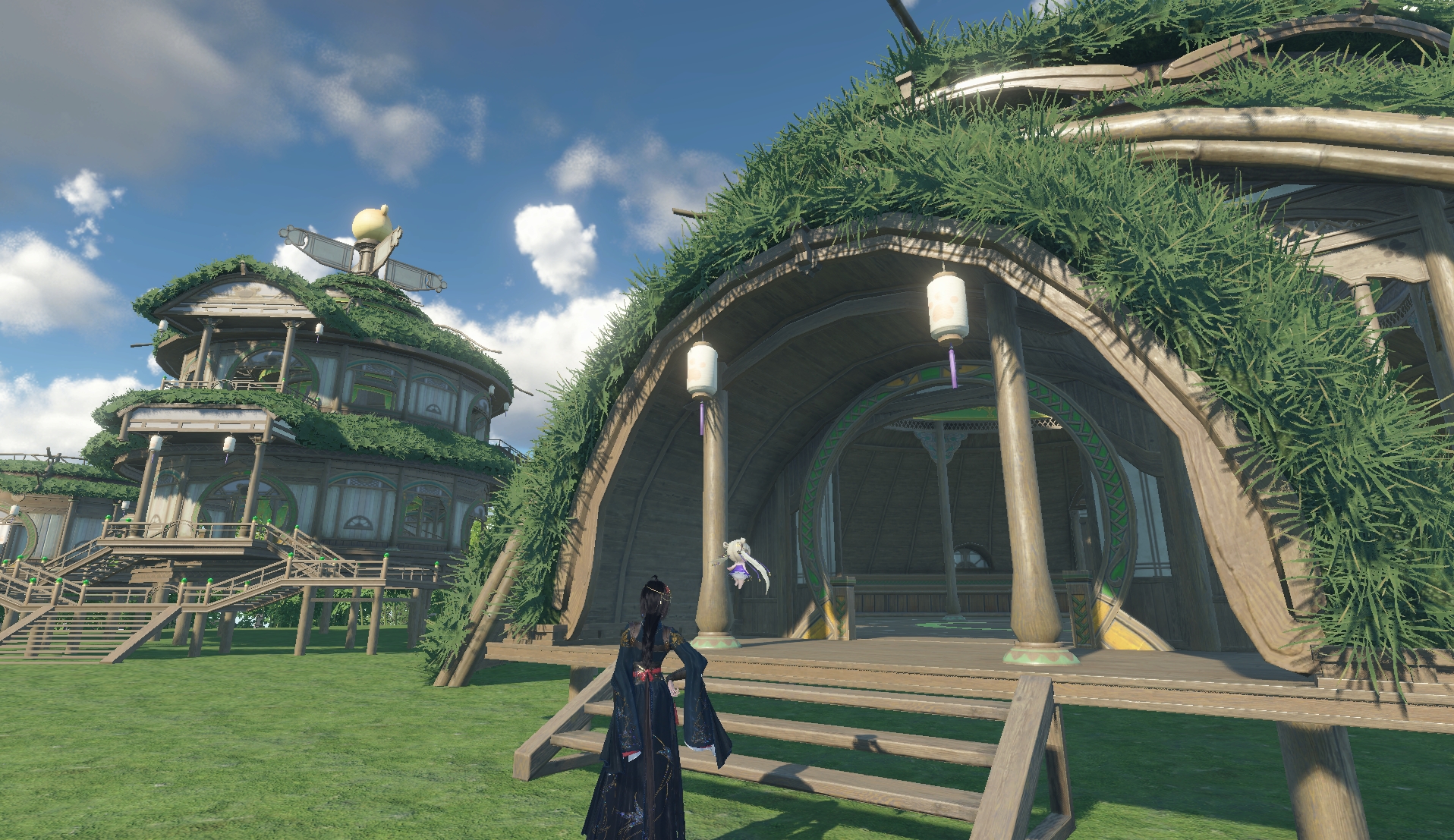 物乞い、家を建てる。何でもできるMMORPG『逆水寒』で一端の物乞いになれたので、ハウジングを楽しむ。_039